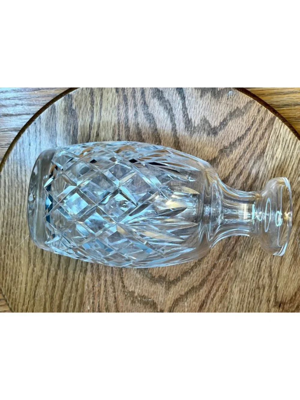 Vintage Waterford Crystal Ashbourne Cut Spirit Decanter and Stopper